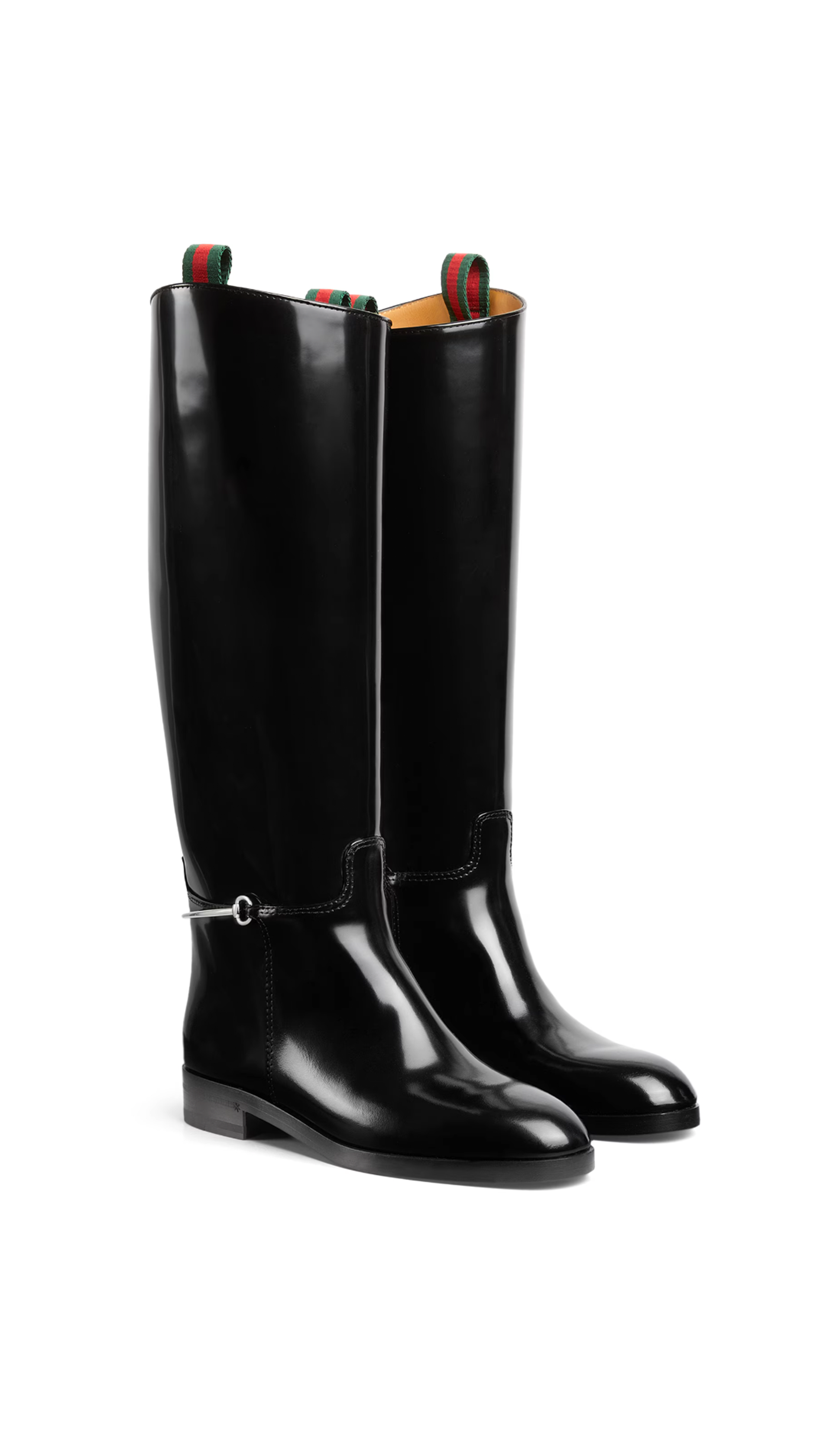 Slim Horsebit Boot - Black