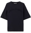 Curved Logo Loose Double T-Shirt