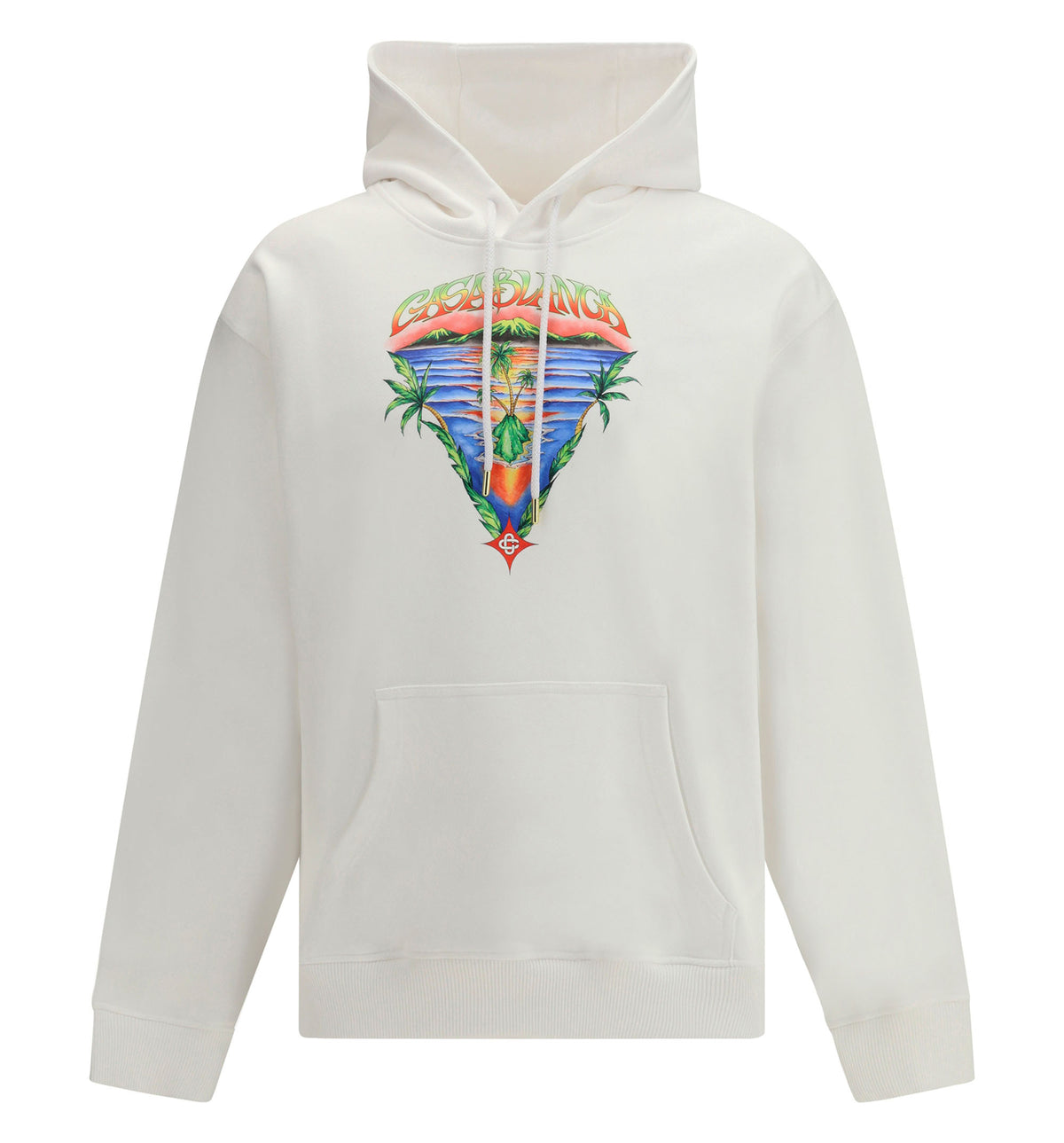 Innocence Triangle Long Sleeve Hooded Sweatshirt