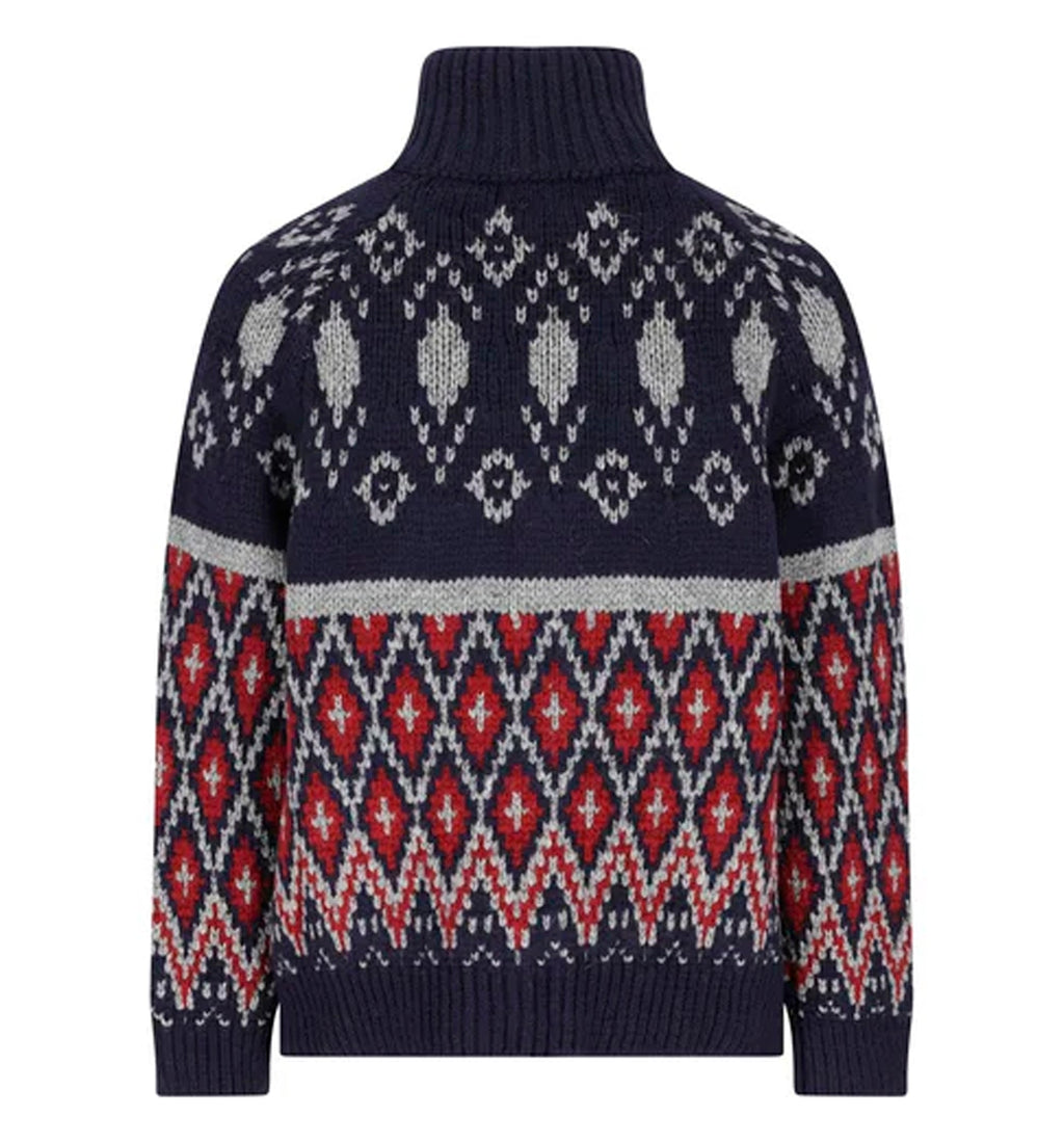 Wool Cardigan With Zip