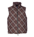 Check Reversible Padded Vest