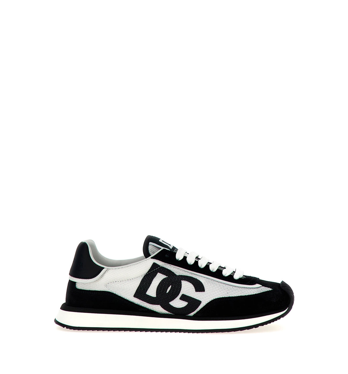 Mixed-material DG CUSHION sneakers