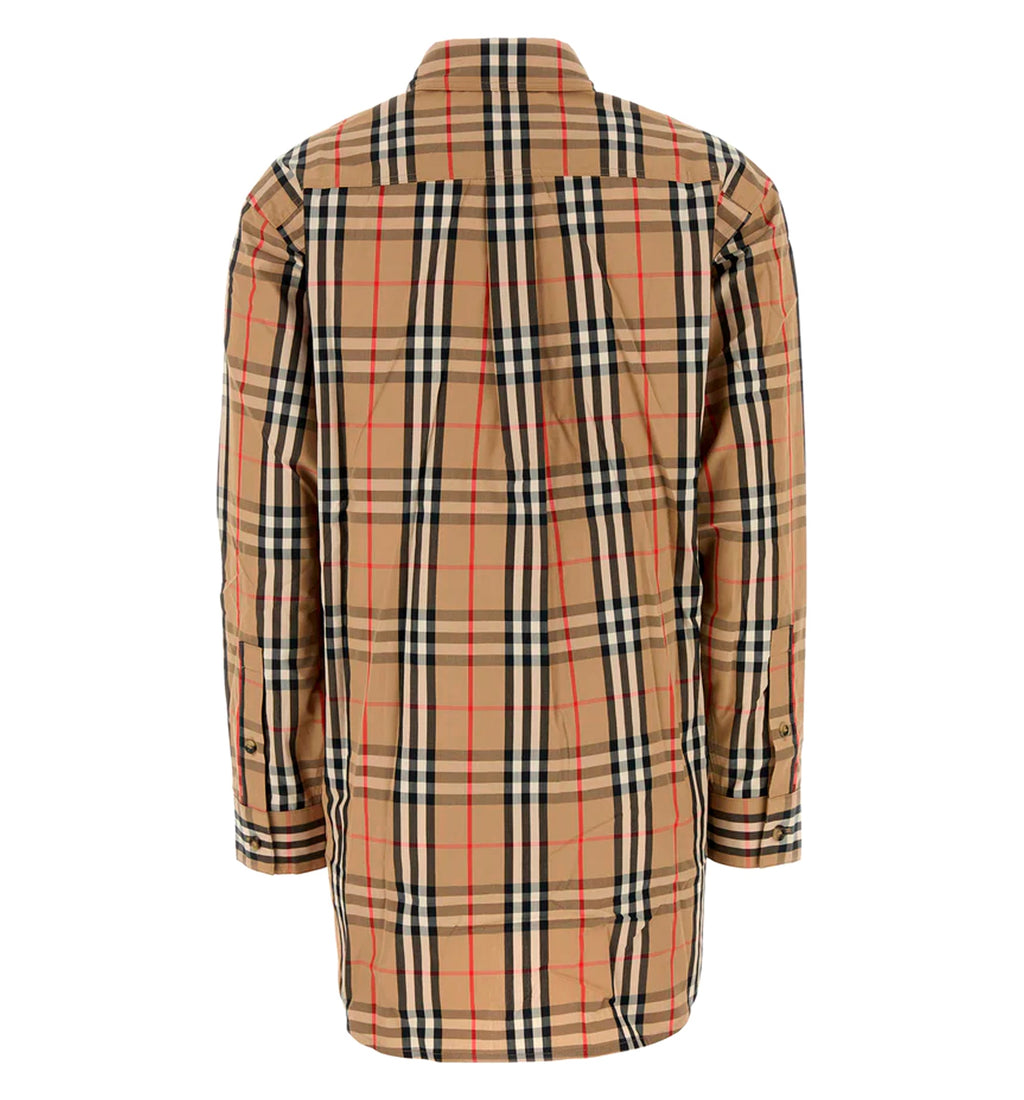 Cotton shirt with Check print