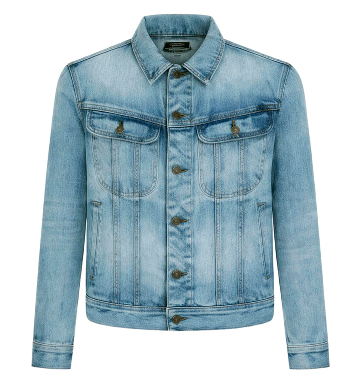 Button-fastening Denim Jacket