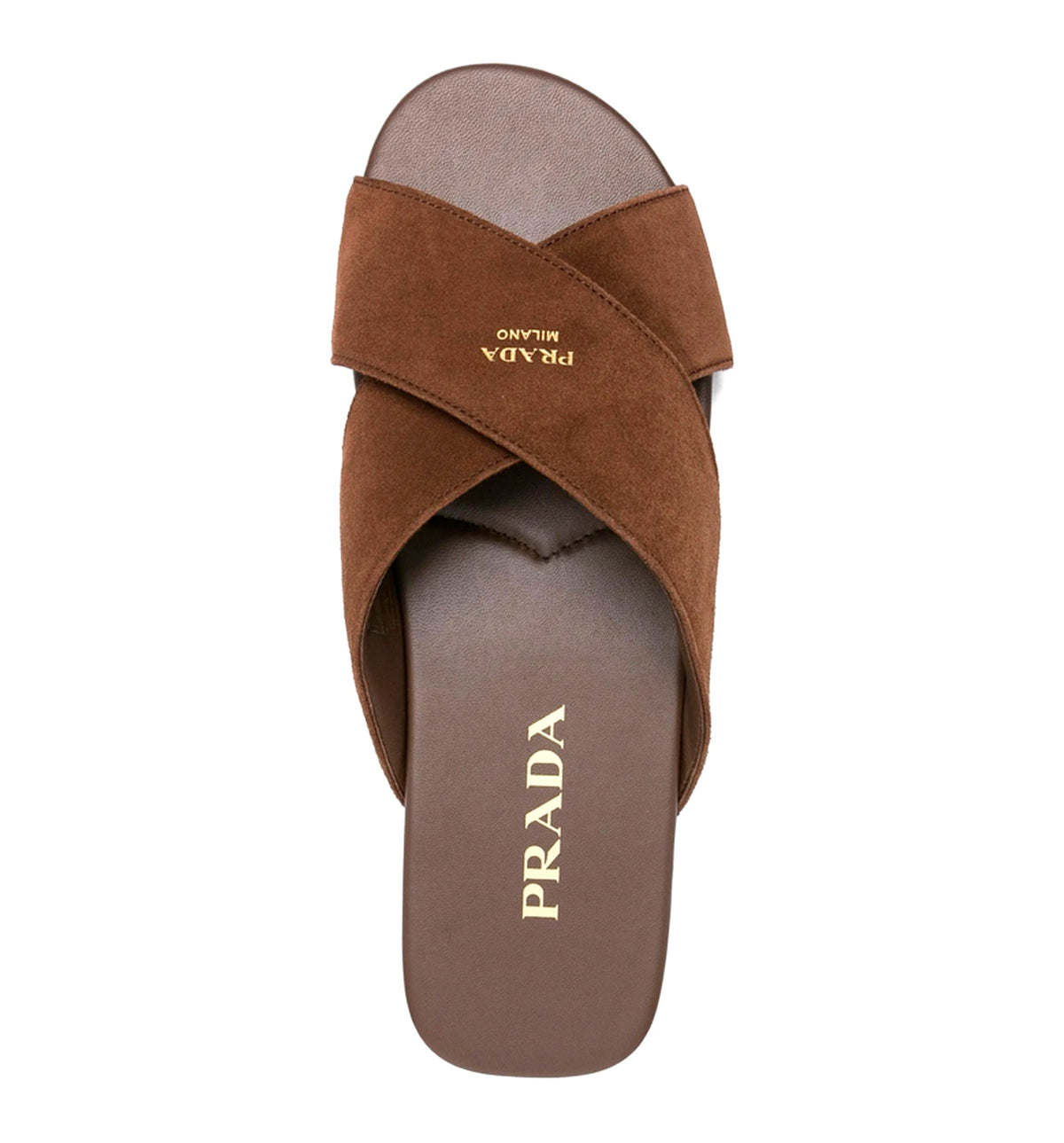 Suede slides