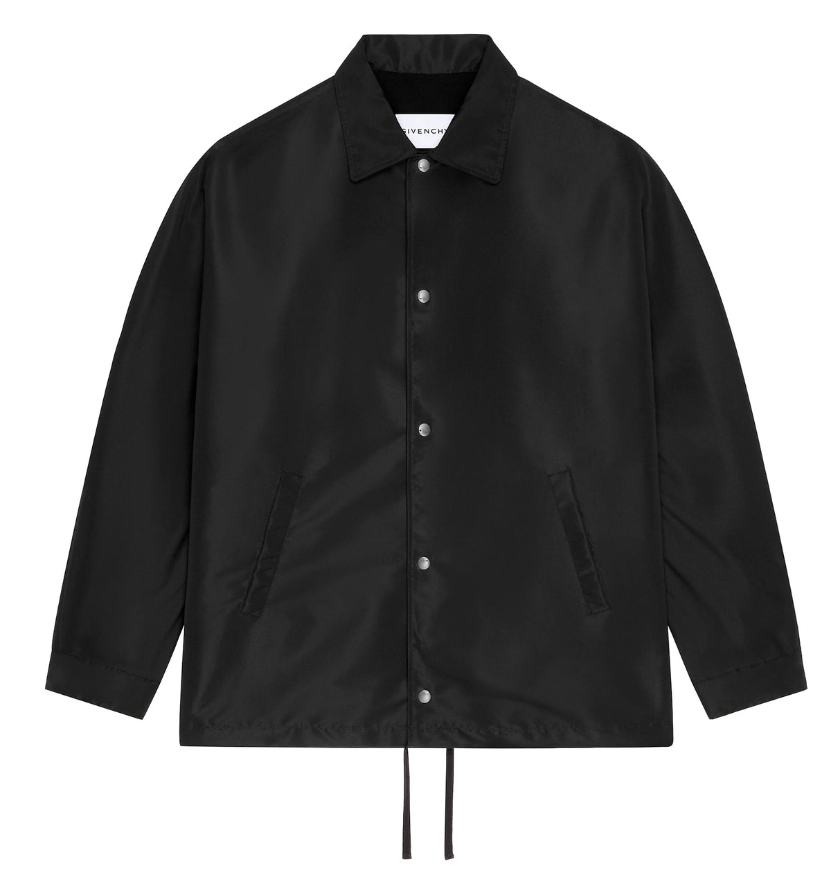 Coach jacket in polyfaille embroidered Givenchy Paris