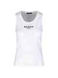 Embroidered vest top