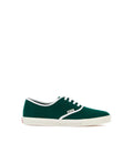 Green canvas sneakers