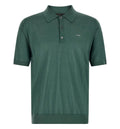 Superfine wool polo shirt