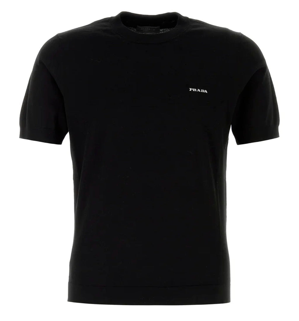 Black cotton sweater