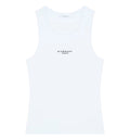 Slim fit tank top in cotton with Givenchy Paris print