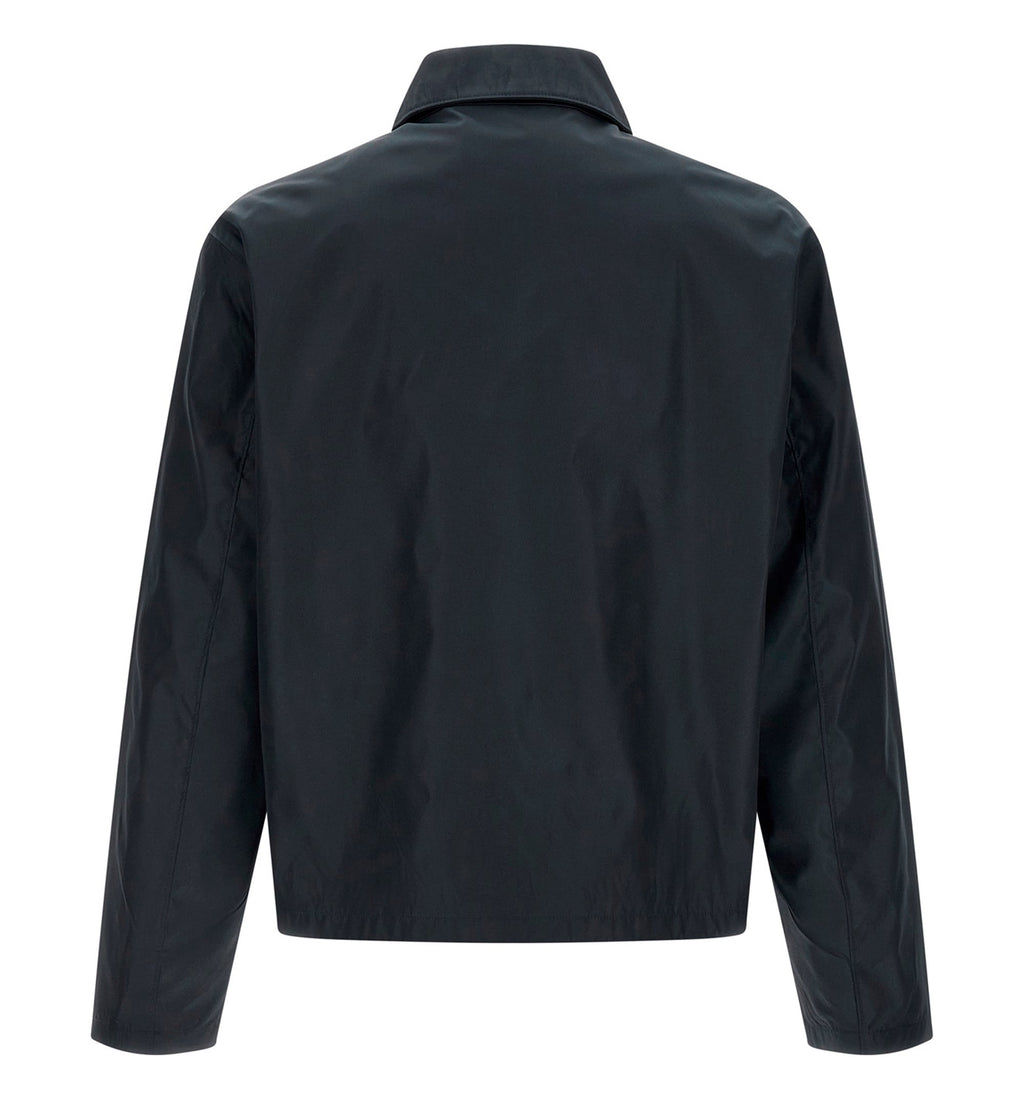 Re-Nylon blouson zipper jacket