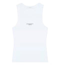 Slim fit tank top in cotton with Givenchy Paris print