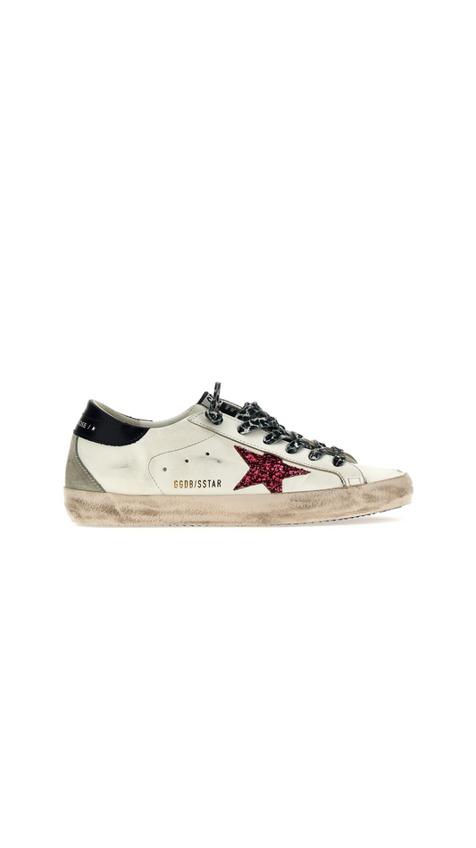 Super-Star Sneakers - White/Fuschia
