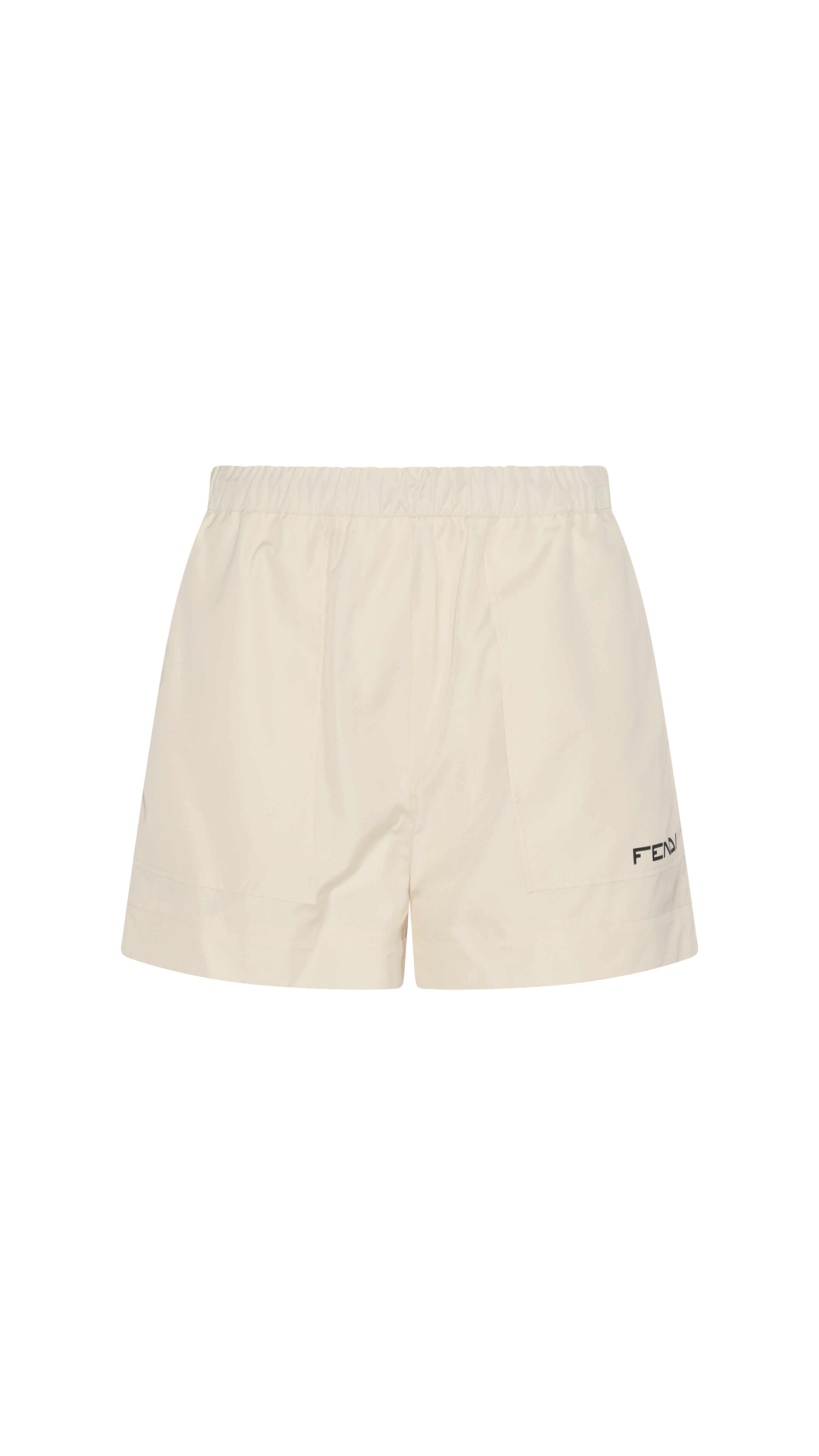 Nylon Shorts - Cream