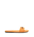 Canvas GG Horsebit Patterned Slides