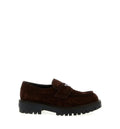 Suede loafers
