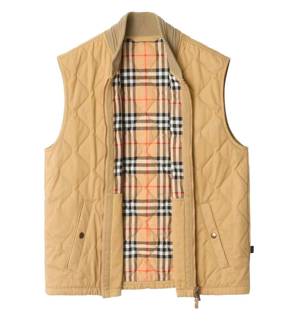 Quilted gilet