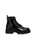 Rois brushed leather combat boots