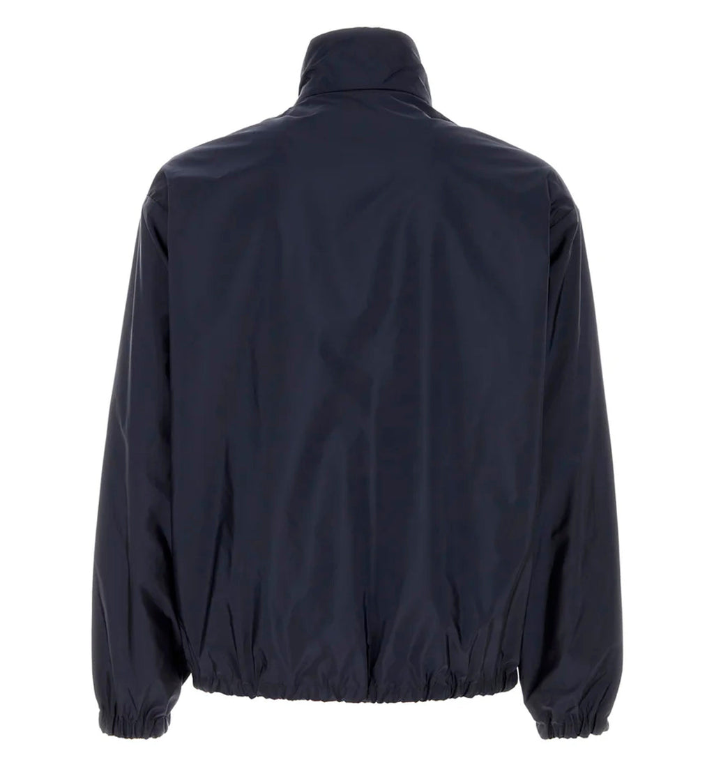 Navy blue Re-Nylon reversible jacket