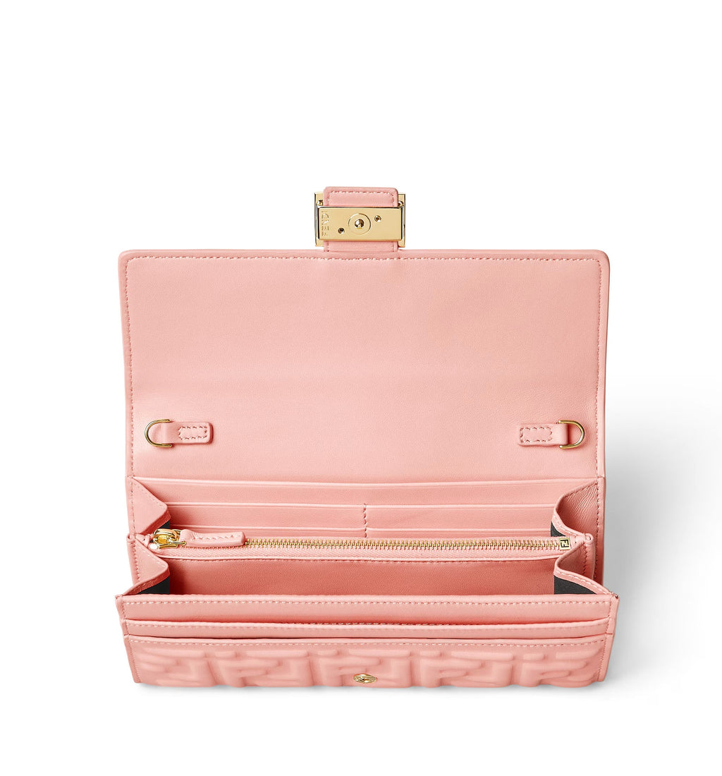 Baguette Continental Wallet With Chain