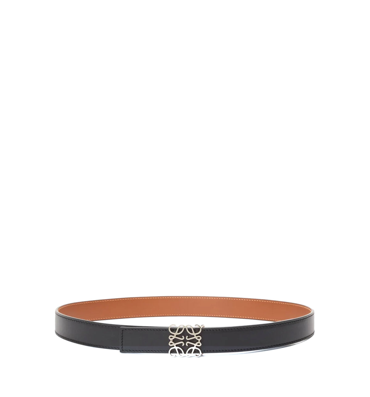Reversible Anagram belt in smooth calfskin