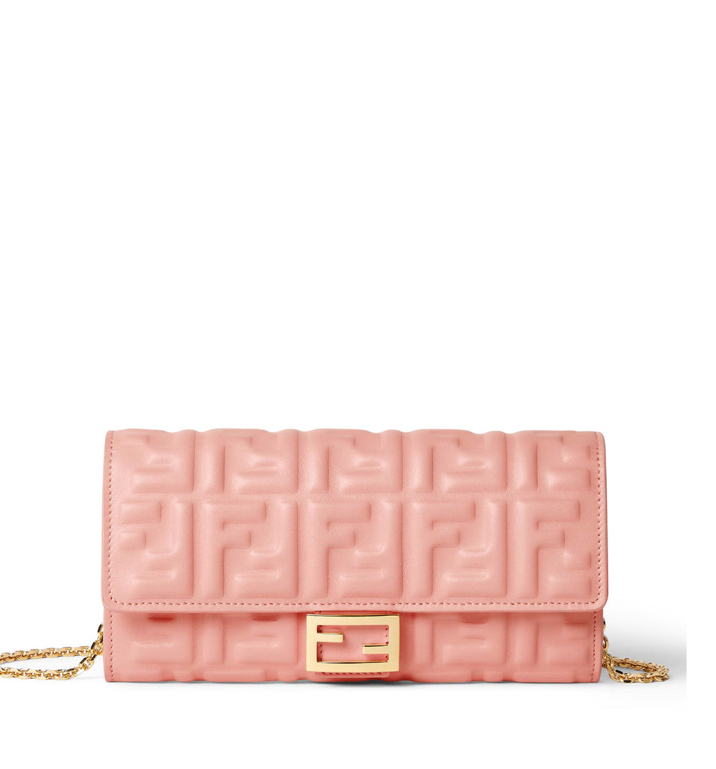 Baguette Continental Wallet With Chain