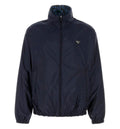 Navy blue Re-Nylon reversible jacket
