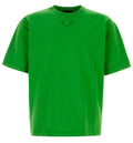 Grass green cotton t-shirt