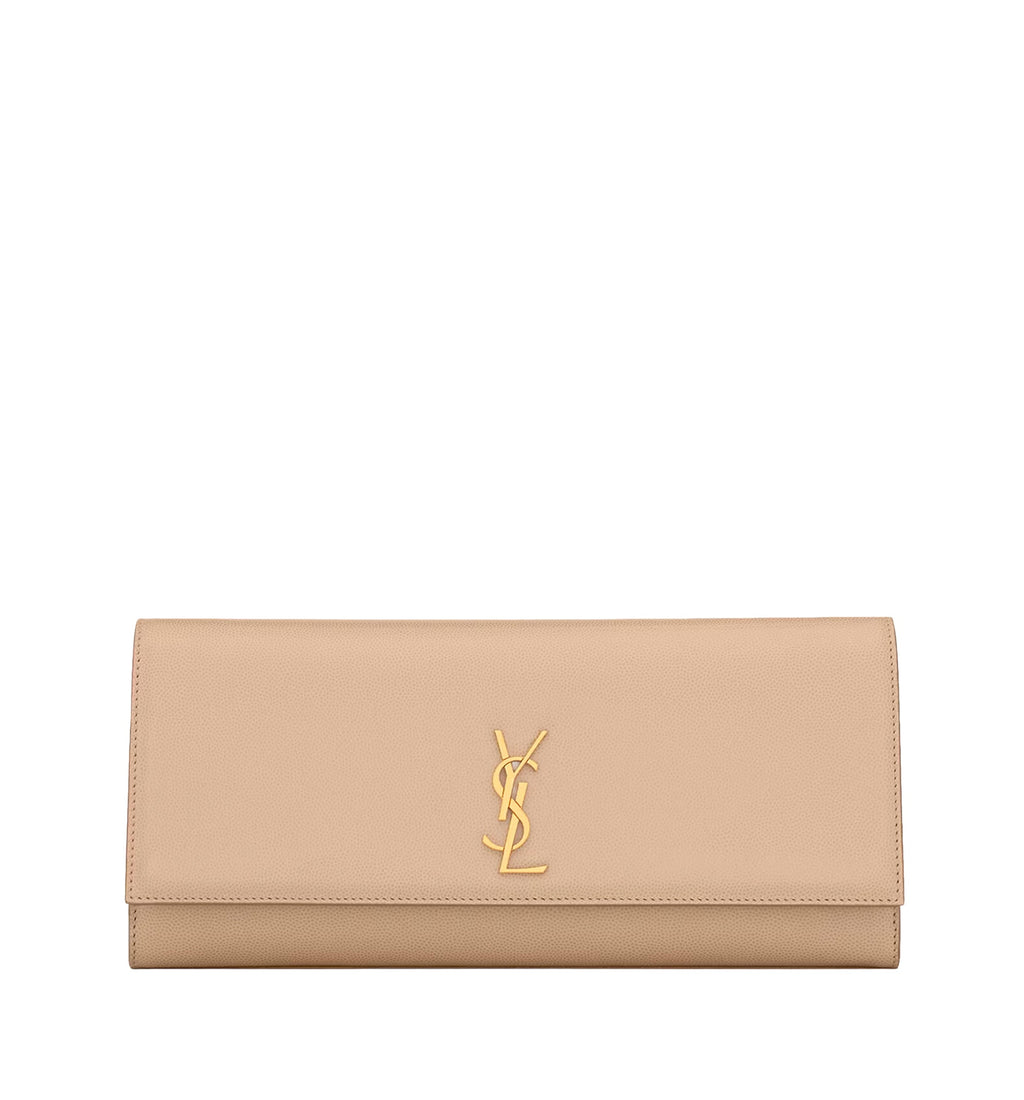 KATE clutch in grain de poudre leather