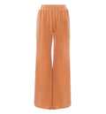Wide-leg tracksuit pants in velvet