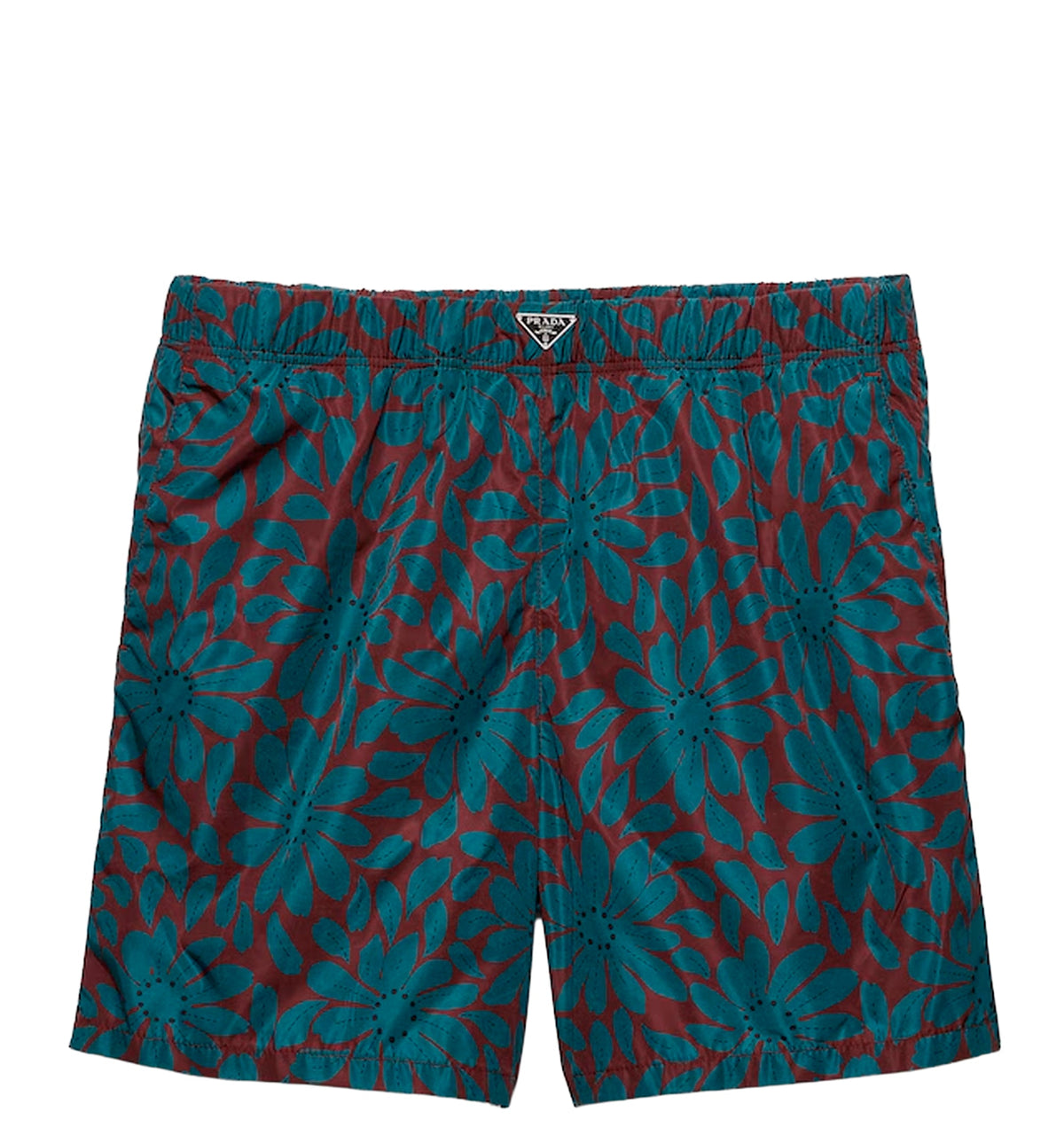 Printed Re-Nylon swim trunks