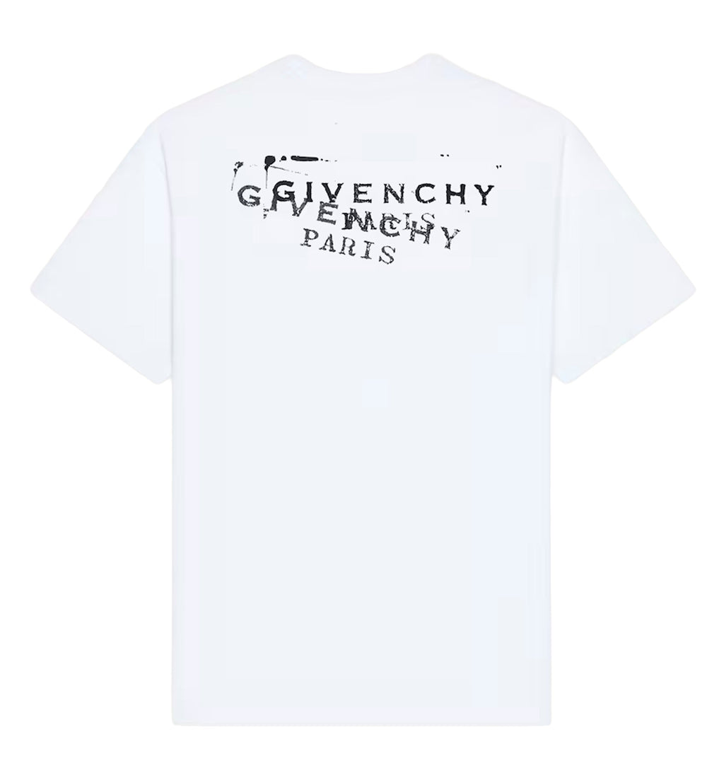 T-shirt in cotton with GIVENCHY Stamp print