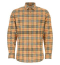 Embroidered poplin shirt
