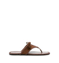 Suede leather thong sandals