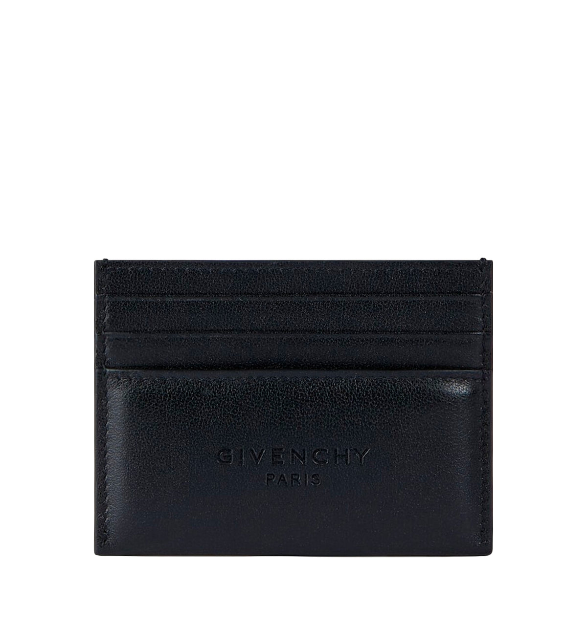 Antigona Stamped card holder in leather