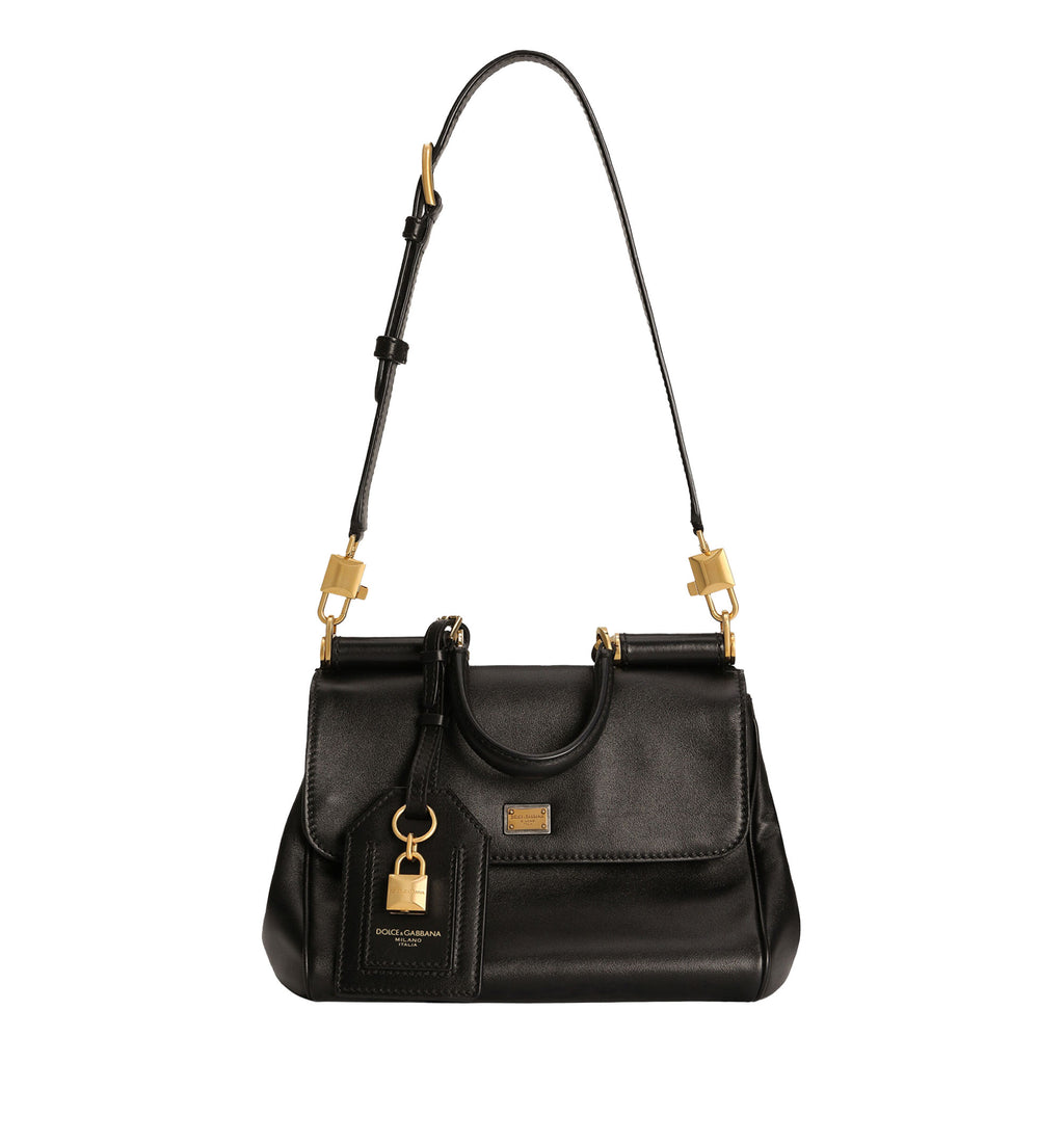 Small My Sicily Handbag In Plongé Calfskin