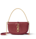 Wallet on Chain Fendigraphy leather crossbody bag