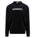 Cotton sweatshirt with frontal logo