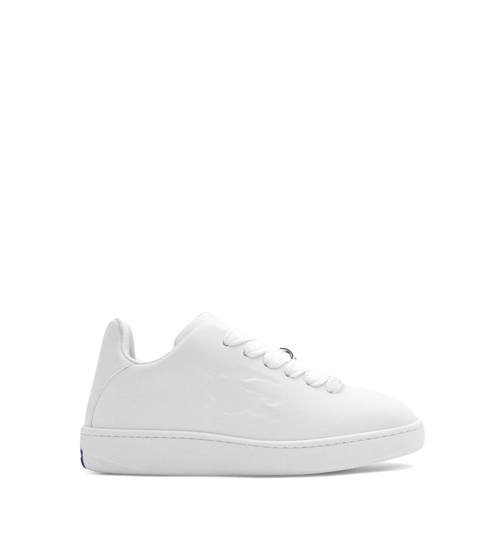 Box leather sneakers
