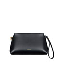 Day pouch in shiny leather