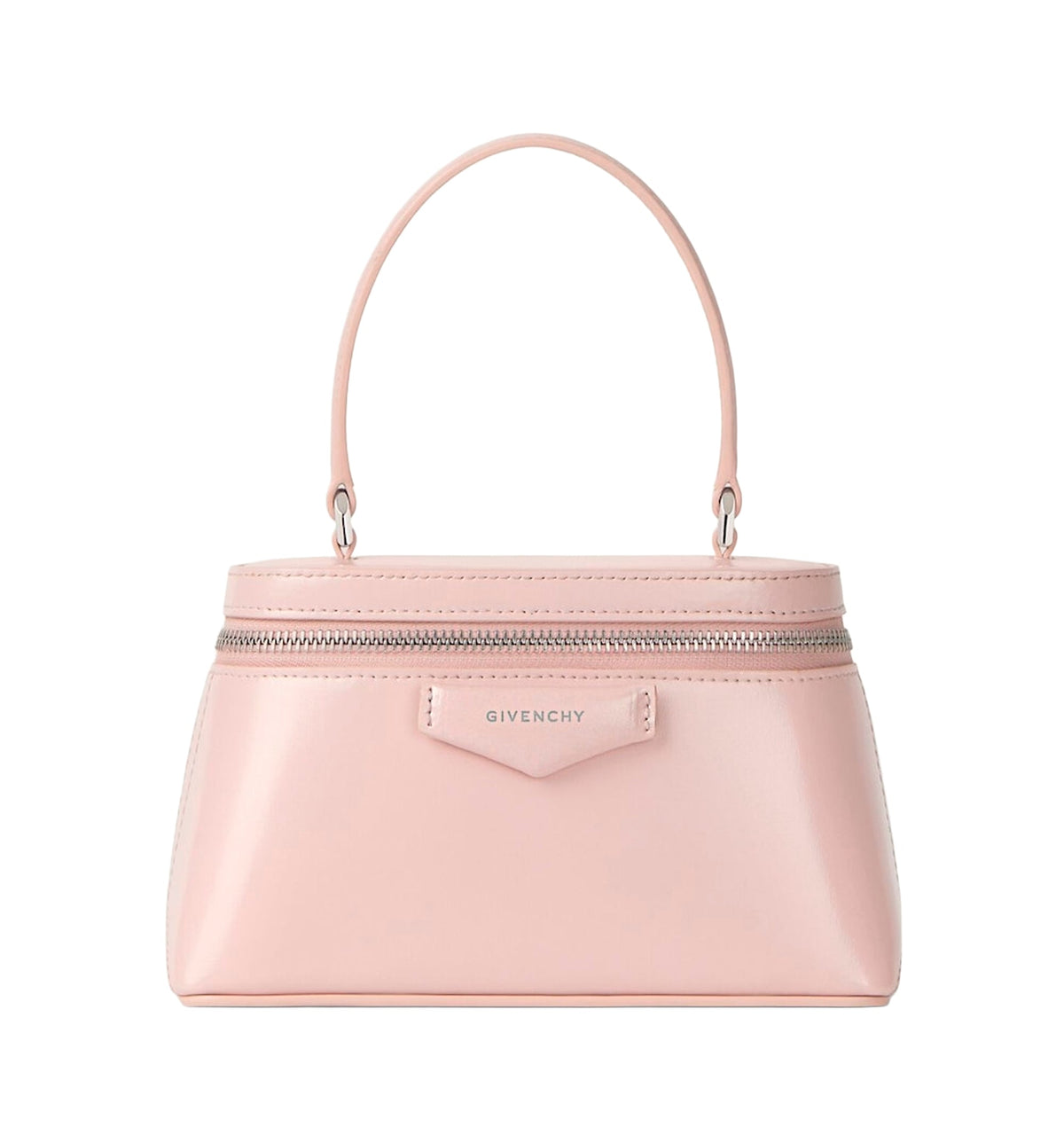 Antigona vanity bag in Box leather with chain