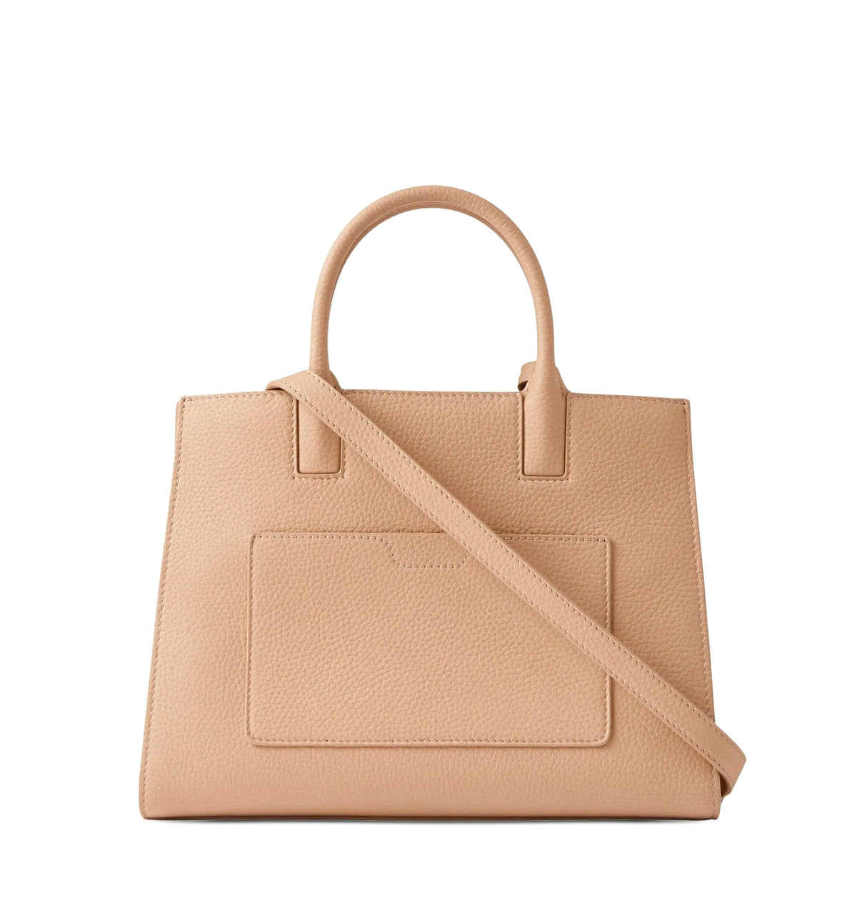 Frances leather tote bag