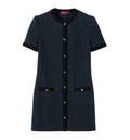 Wool Textured Tweed Dress