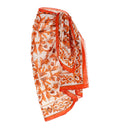Majolica-print batiste sarong