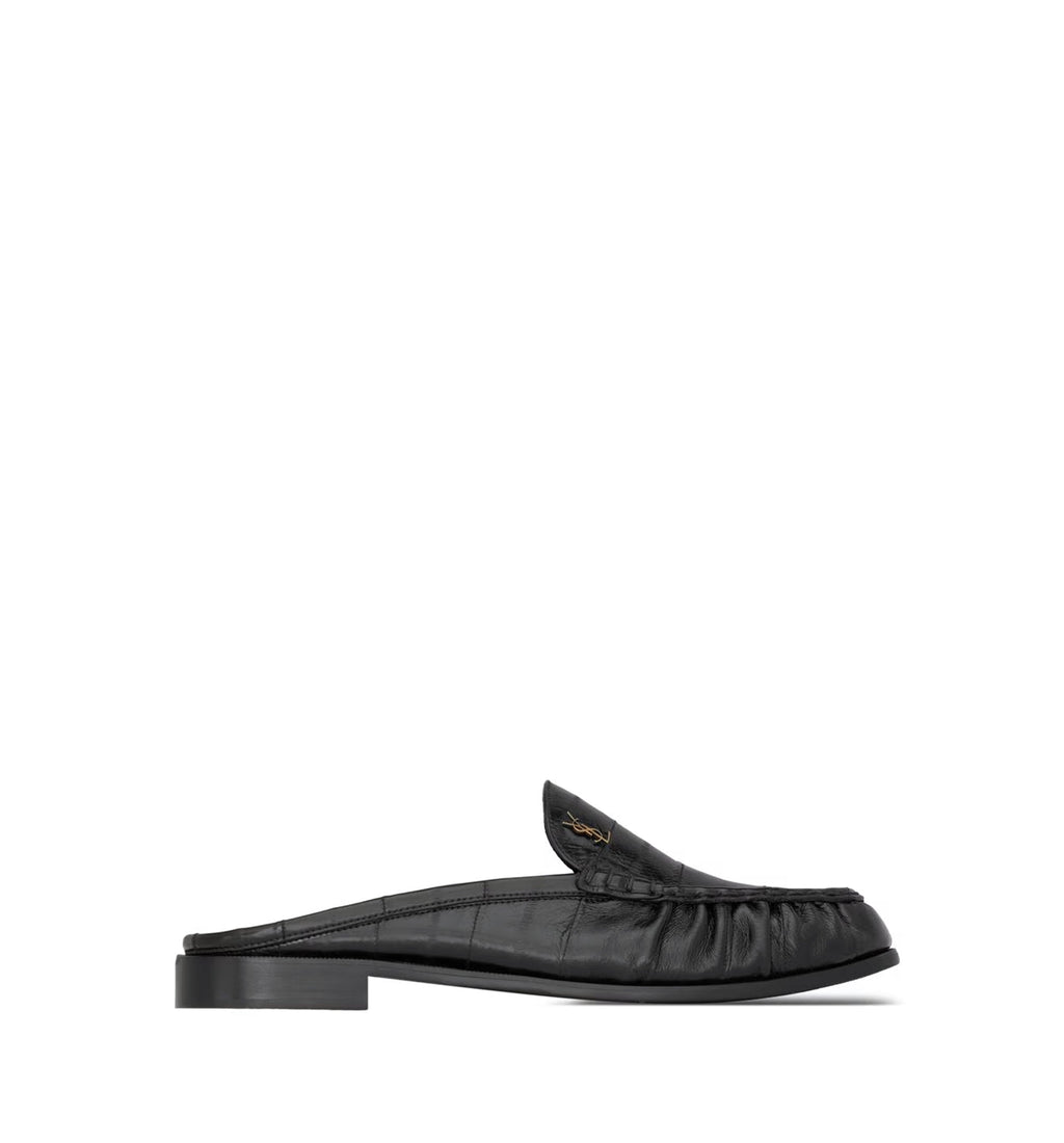 Le Loafer Mules in Eel
