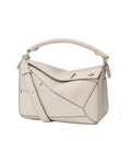Panta Small Puzzle Bag In Shiny Calfskin