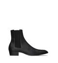 Stanton Chelsea Boots In Grained Leather
