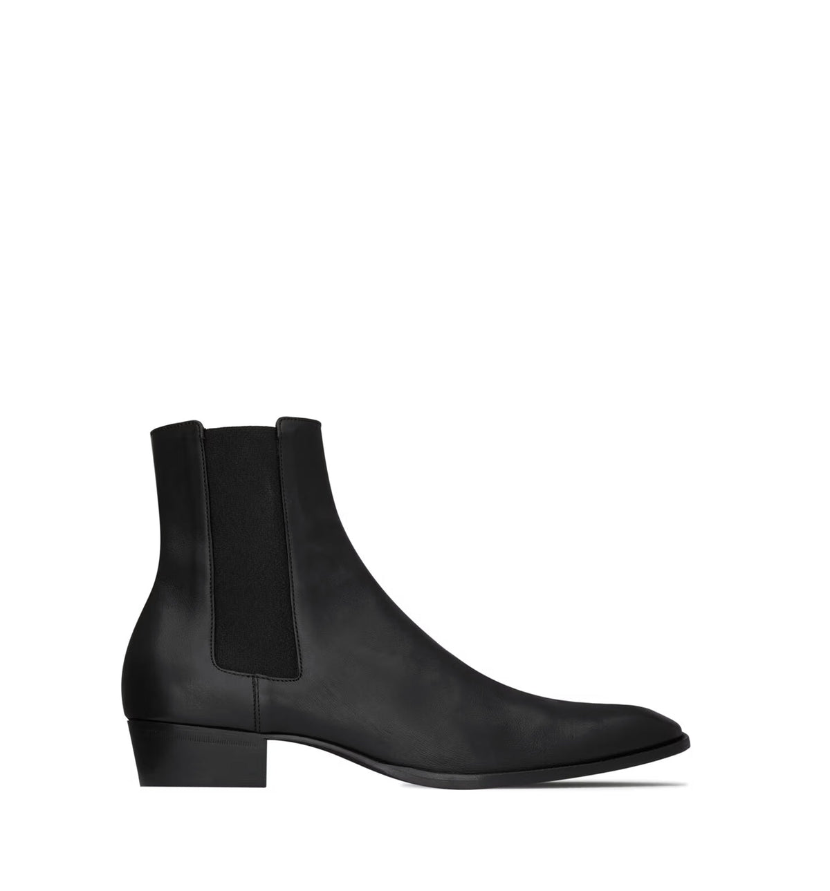 Stanton Chelsea Boots In Grained Leather