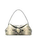 T-Lock Leather python print